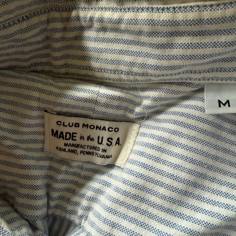 Club Monaco Striped Shirt - Picture 5 of 8